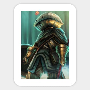 Dark Souls Illustration (Original Character) Sticker